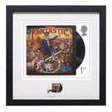 Elton John Royal Mail® Captain Fantastic and The Brown Dirt Cowboy Framed Collectable Stamps - Print and Stamp