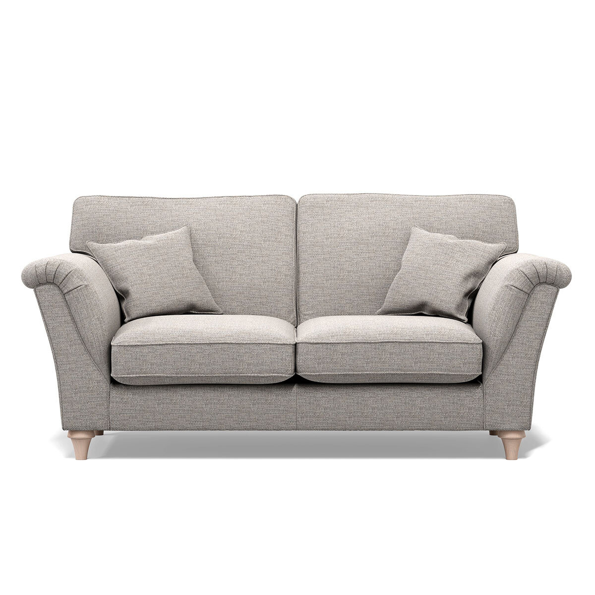 Merchant Grey Fabric 2 Seater Sofa