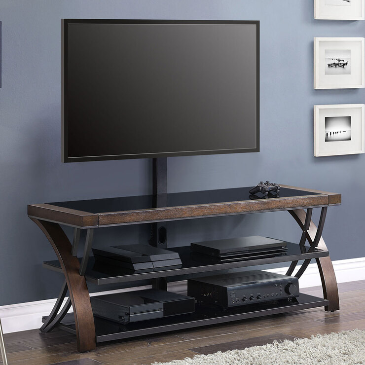 Bayside Furnishings Burkedale 3in1 TV Stand for TVs Up to 65" Costco UK