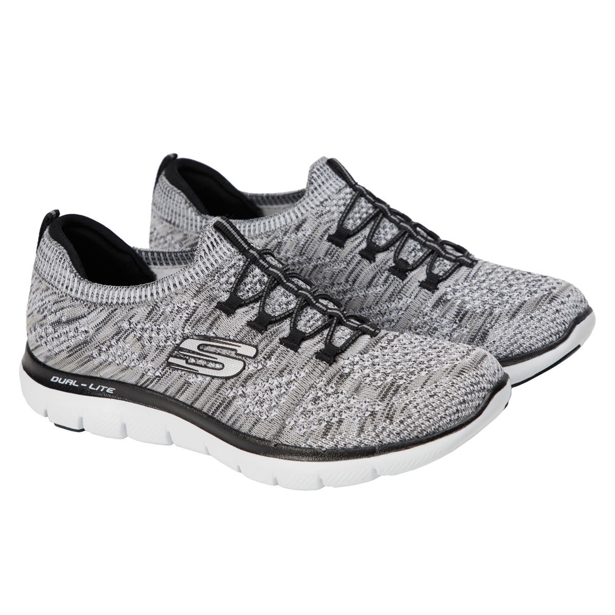 womens grey skechers