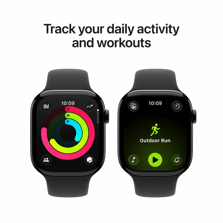 Buy Apple Watch Series 11 GPS + Cellular, 46mm Jet Black Aluminium Case with Black Sport Band - M/L, MFC44MP/A at costco.co.uk Buy Apple Watch Series 11 GPS + Cellular, 46mm Jet Black Aluminium Case with Black Sport Band - M/L, MFC44MP/A at costco.co.uk