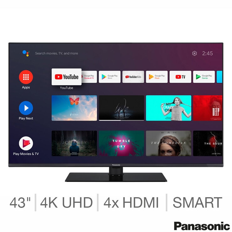 Panasonic 43HX700BZ 43 Inch 4K Ultra HD Smart Android TV Costco UK