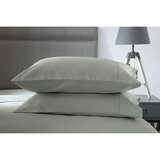 600 thread count standard pillowcase in platinum
