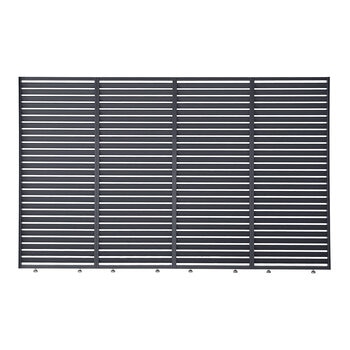 Sunvilla 7ft 6" x 12ft 2" (2.3 x 3.7m) Fixed Louvered Wall Panel