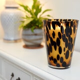 Torc Fragranced 4 Wick Scented Glass Candle, 5.5kg in Amber Vase