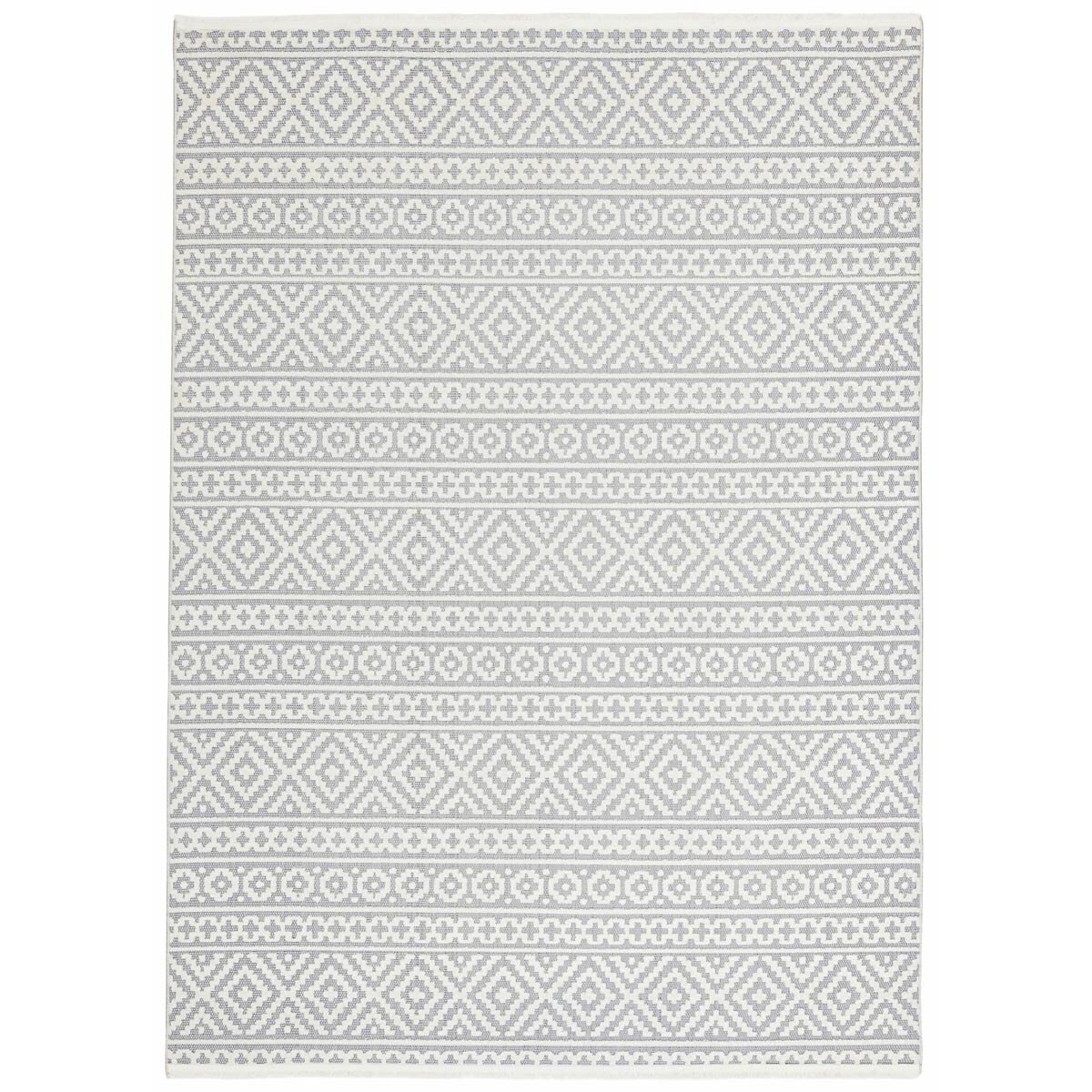 Jazz Silver Indoor / Outdoor Rug, in 2 Sizes