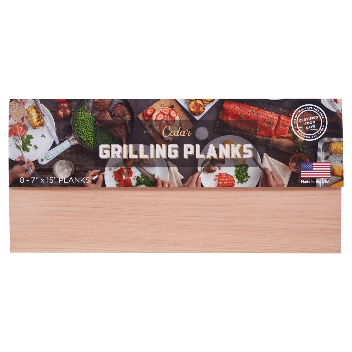 Cedar Grilling Planks, Pack of 8 Costco UK