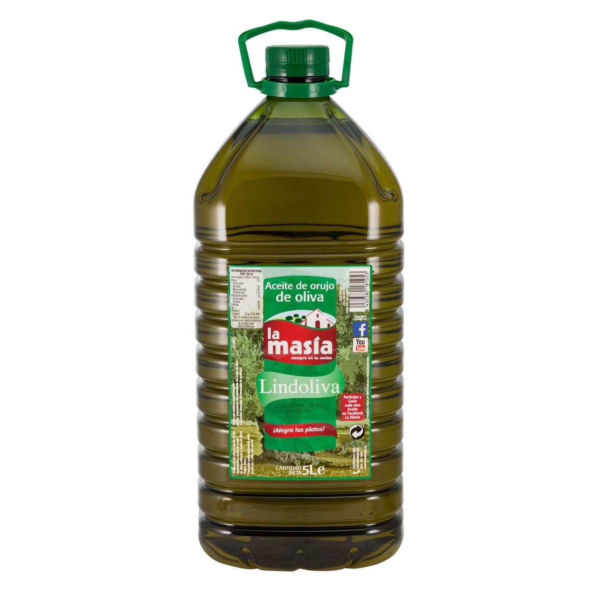 La Masia Pomace Oil, 5L