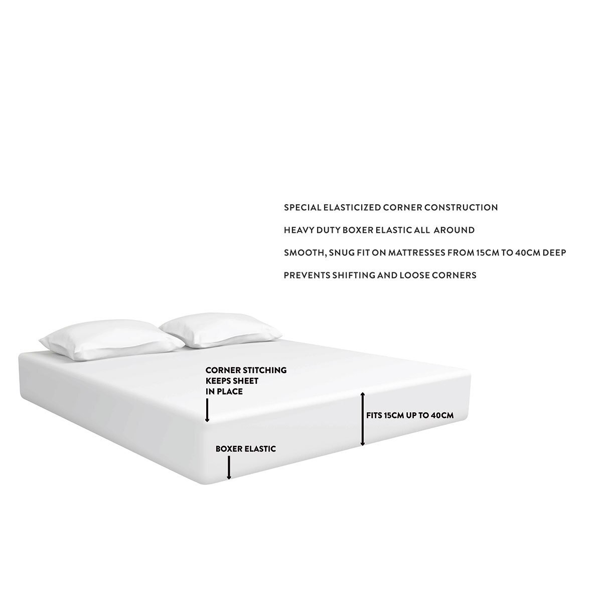 Boutique Living 800 Thread Count 6 Piece King Size Bed Set, in 2