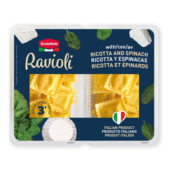 Scoiattolo Ricotta & Spinach Ravioli, 2 x 500g