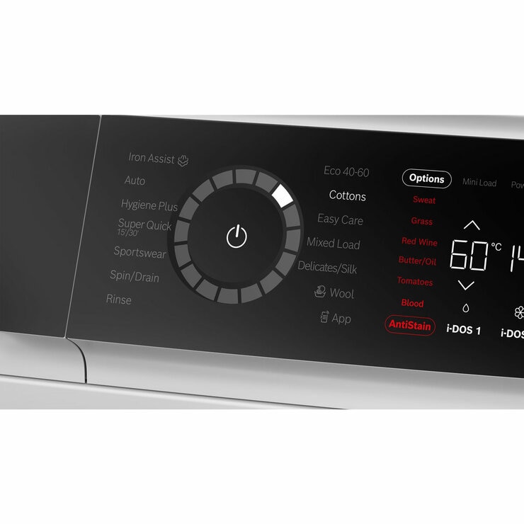 Bosch WGB264A1GB Series 8, 11kg Washing Machine, A Rated in White