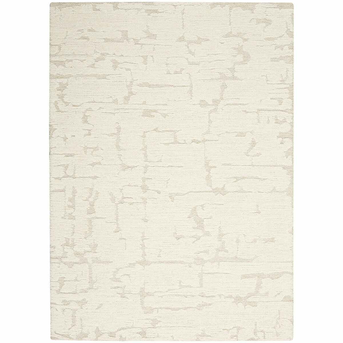Calvin Klein Sculptural Ivory Rug in 2 Sizes