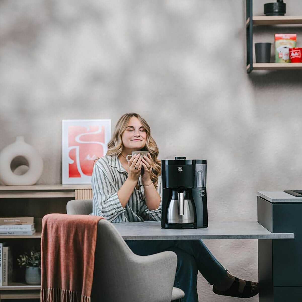 Lifestyle image of Melitta LOOK V therm Coffee Maker