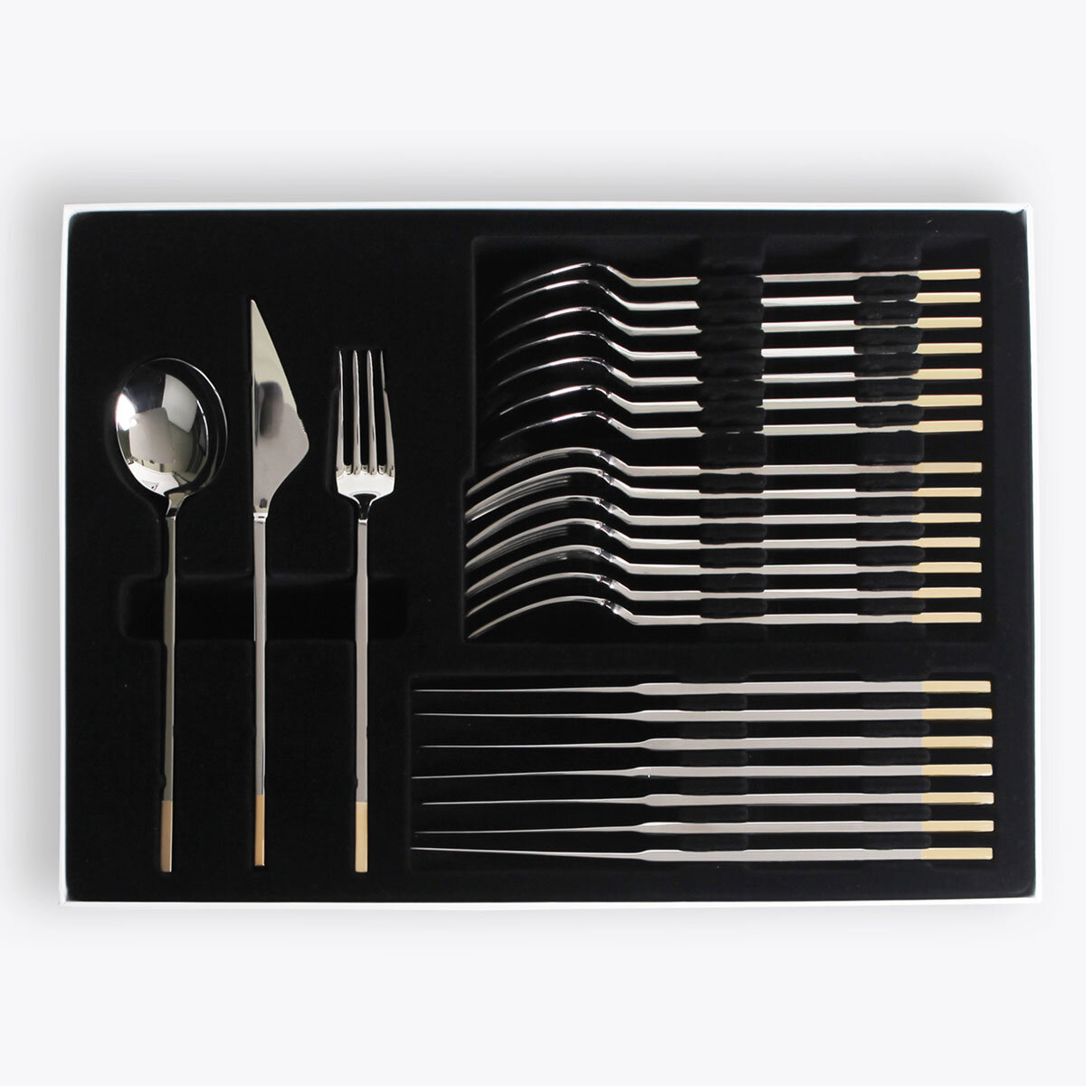 Golden Bell Gold Cutlery Set