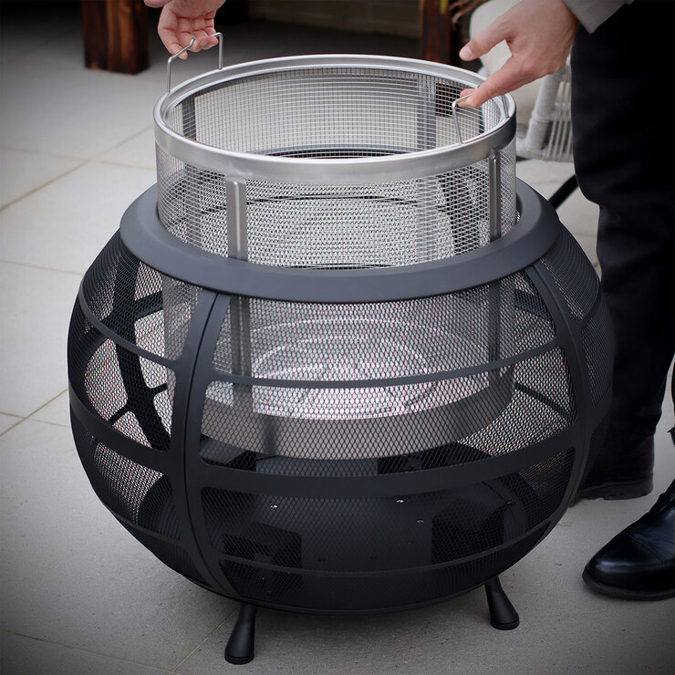 Removeable stainless steel mesh