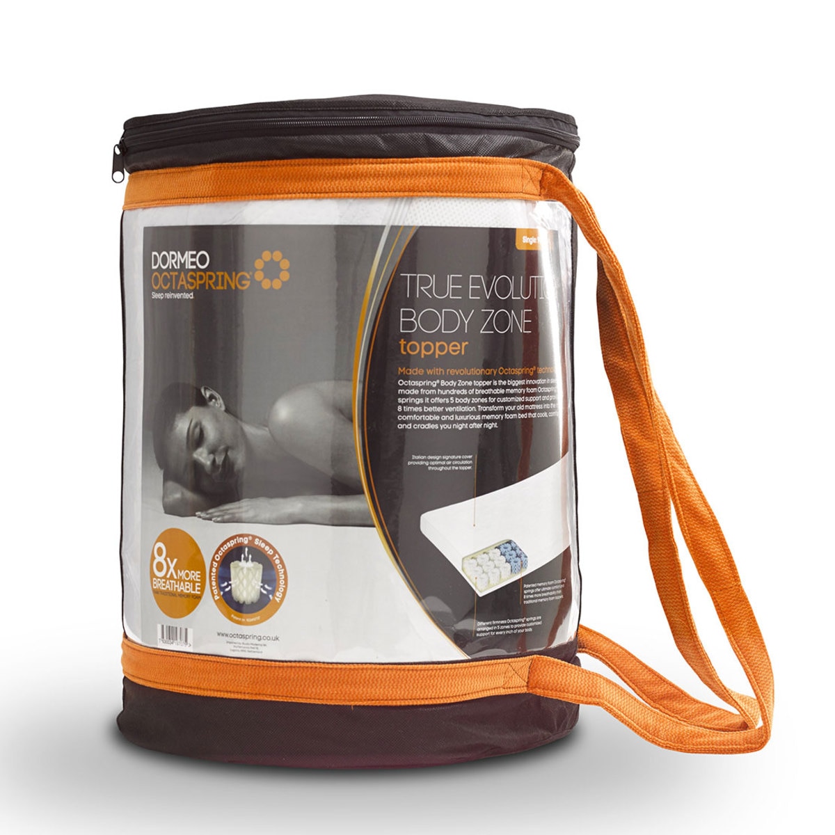 Dormeo Octaspring Body Zone Mattress Topper in 4 Sizes Costco UK