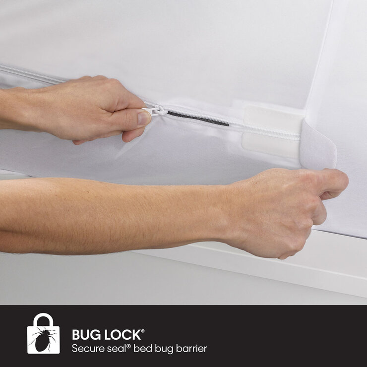 Protect-A-Bed Allerzip Smooth Mattress Encasement in 4 Sizes