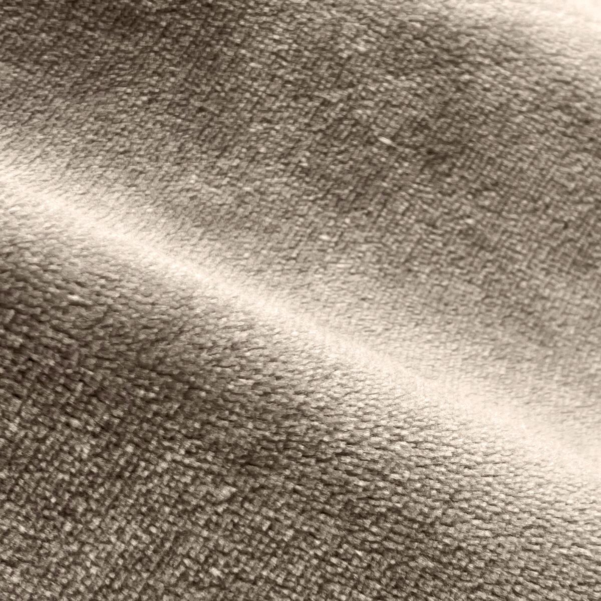 Faux Rabbit Fur Blanket in Taupe, 234 x 249 cm