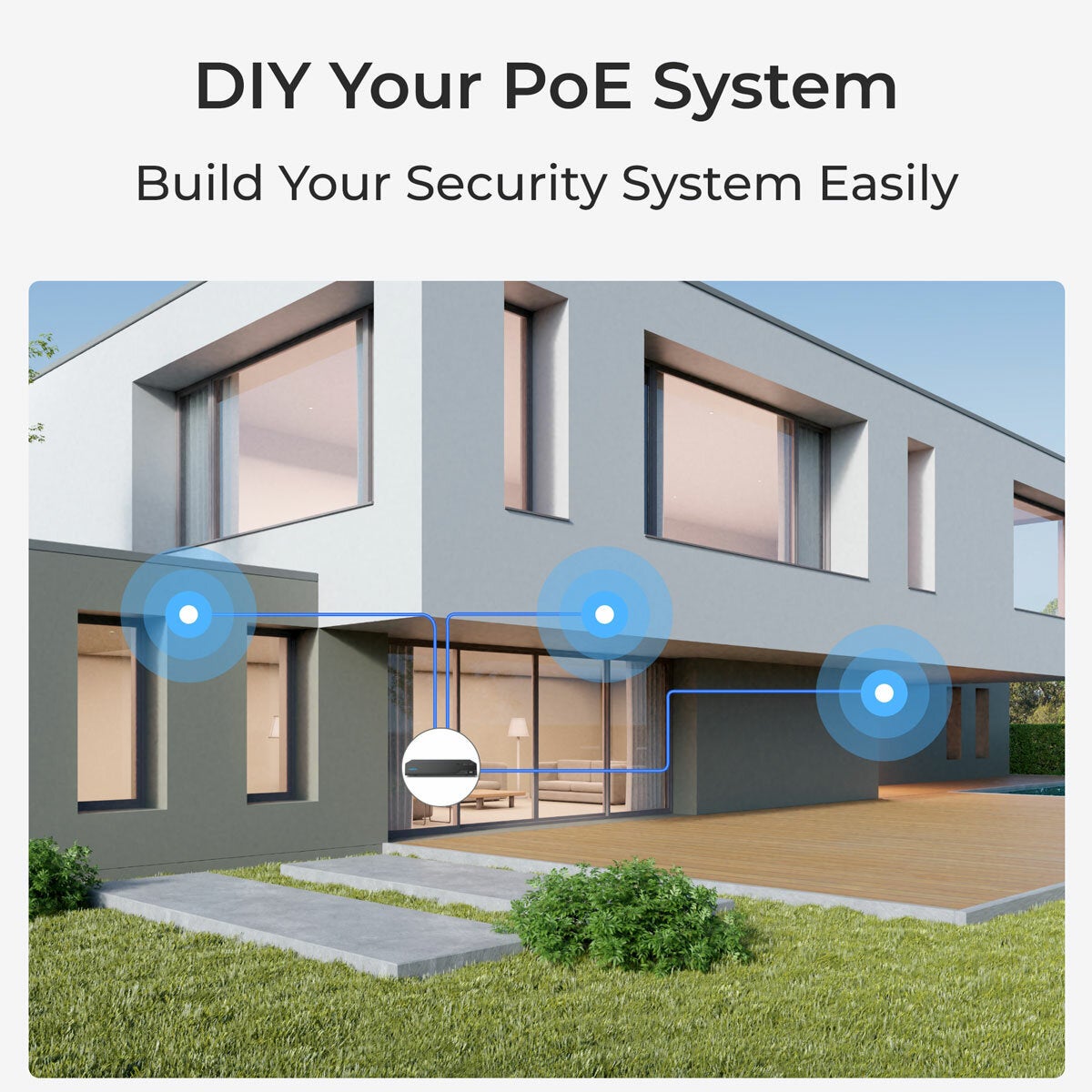 Reolink 12MP (4K+) UHD NVR PoE Bullet Add-on Cam 4 Pack Reolink 12MP (4K+) UHD NVR PoE Bullet Add-on Cam 4 Pack