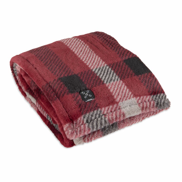 Berkshire Heated Throw Dual Plug in Tartan Berkshire Heated Throw Dual Plug in Tartan
