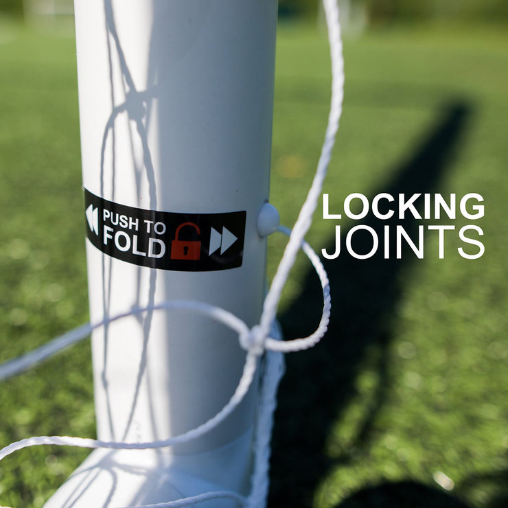 QUICKPLAY QFold 12 x 6ft (366 x 183cm) Folding Football Goal Costco UK