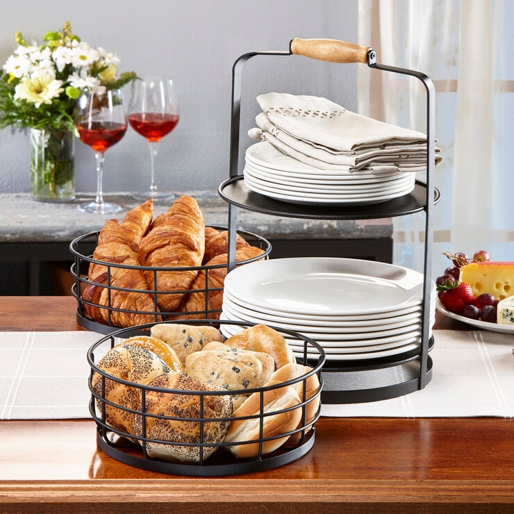 Mesa 2 Tier Basket Mesa 2 Tier Basket