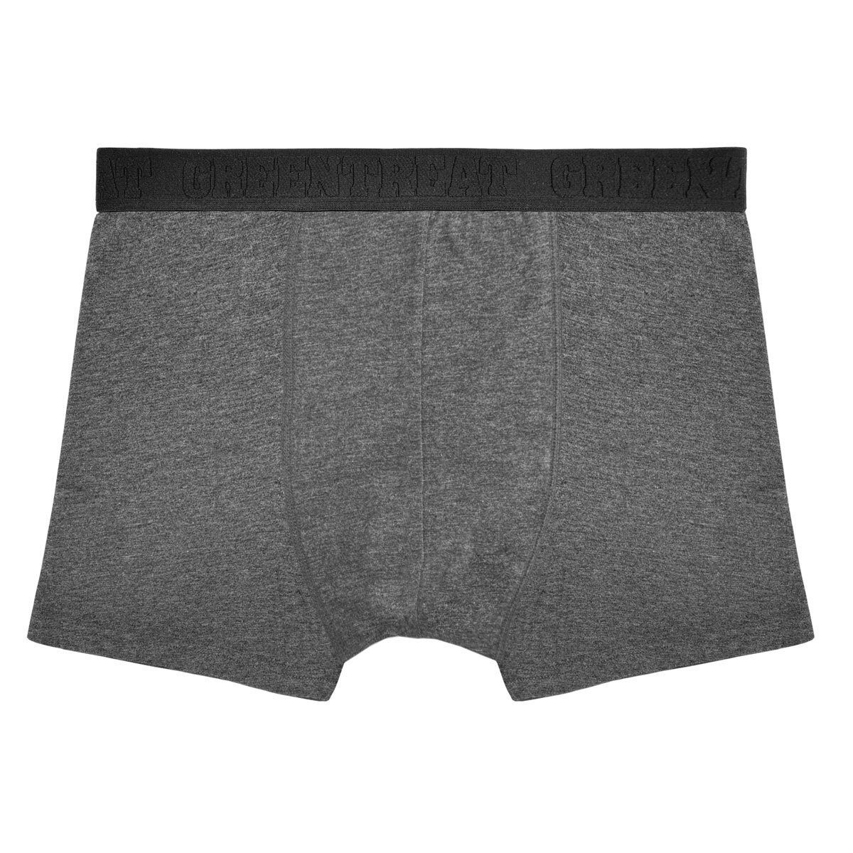 GreenTreat Men's Boxers 6 Pack in Black, Medium