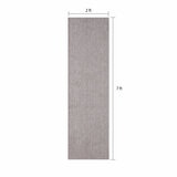 Off The Loom Runner in Taupe, 60 x 213 cm