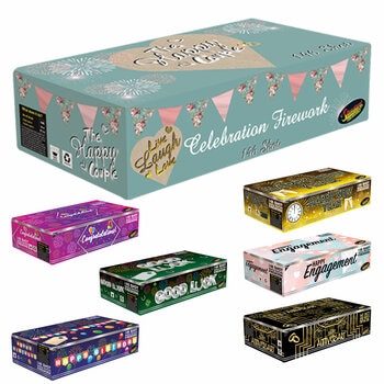 Standard Celebration Cake Single Ignition Firework in 7 Varieties Standard Celebration Cake Single Ignition Firework in 7 Varieties