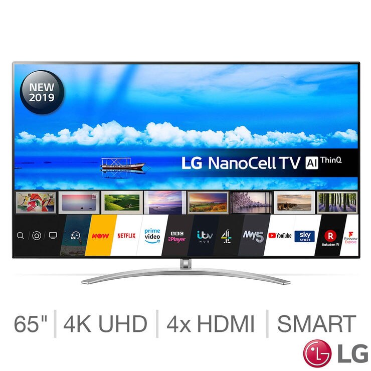 LG 65SM9800PLA 65 inch NanoCell 4K Ultra HD Smart TV Costco UK