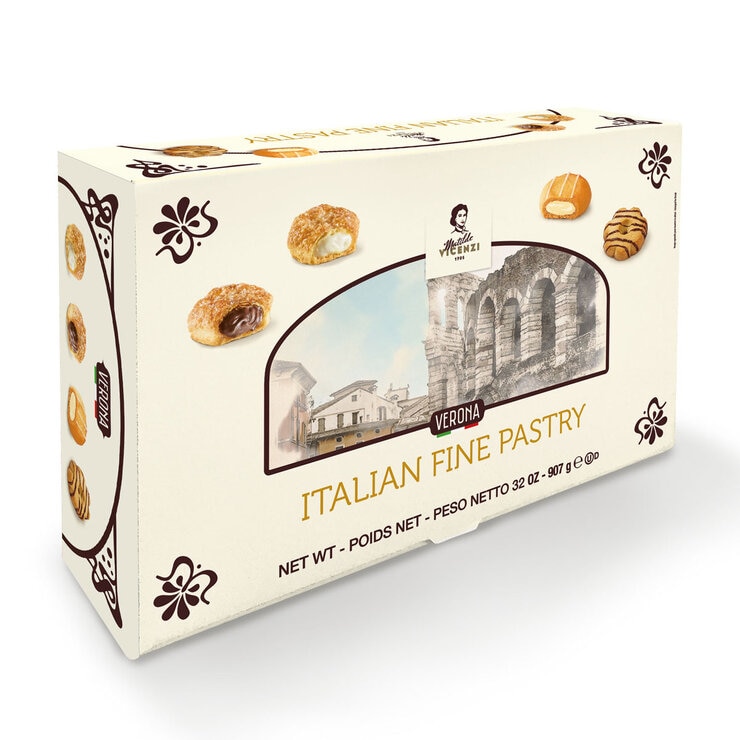 Vicenzi Verona Italian Pastry Assortment, 907g Vicenzi Verona Italian Pastry Assortment, 907g