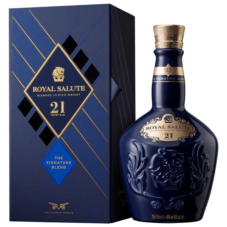 Royal Salute 21 Year Old Whisky, 70cl in Sapphire Flagon Costco UK