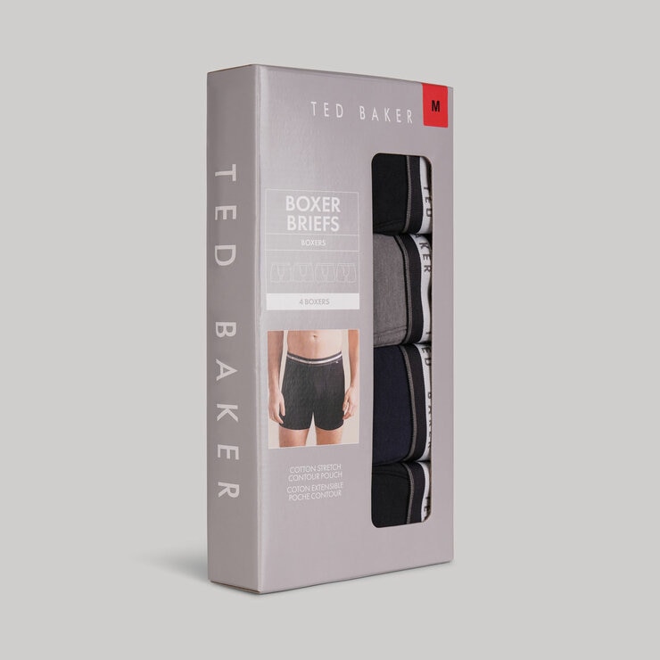 Ted Baker Men's Boxers, 4 Pack