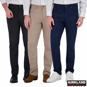 Kirkland Signature Men's Brushed 5-Pocket Pant