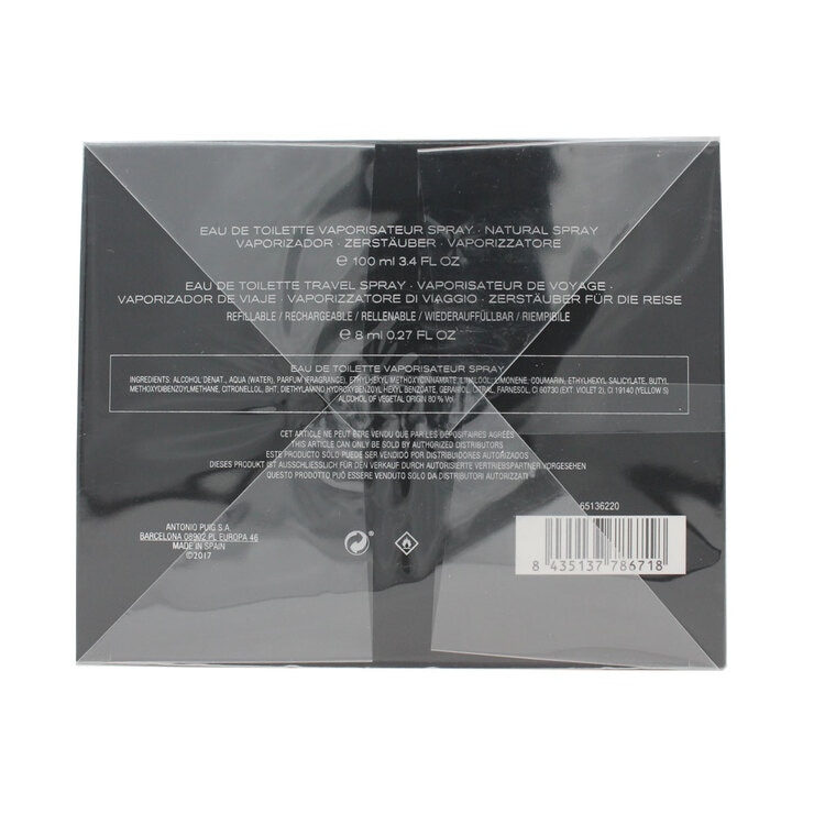 Prada L'Homme Eau De Toilette Spray Gift Set, 100ml + 8ml | Costco UK