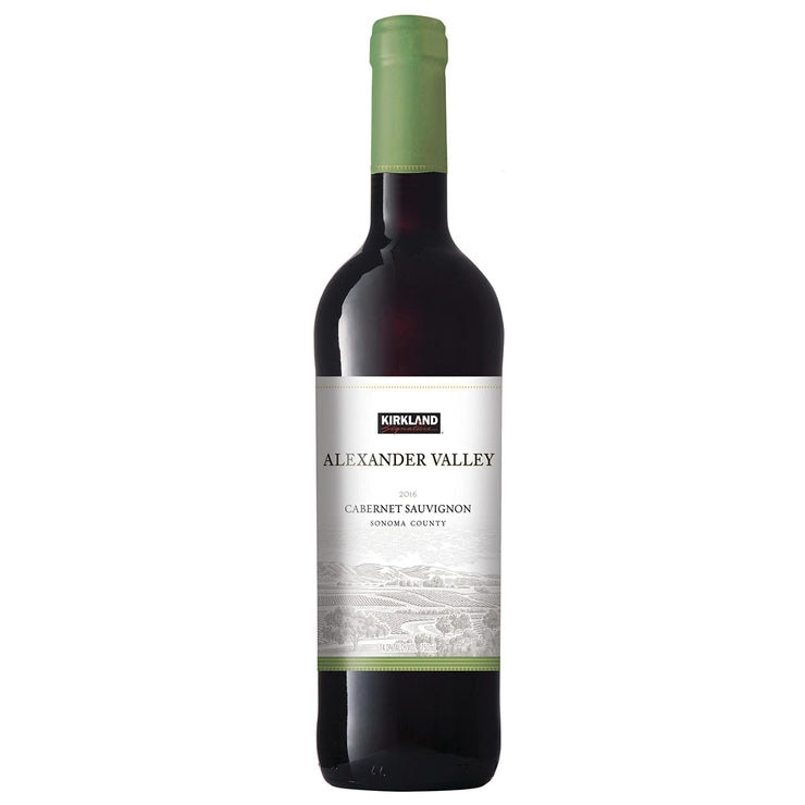 Kirkland Signature Alexander Valley Sauvignon 2016, 6 x 75cl