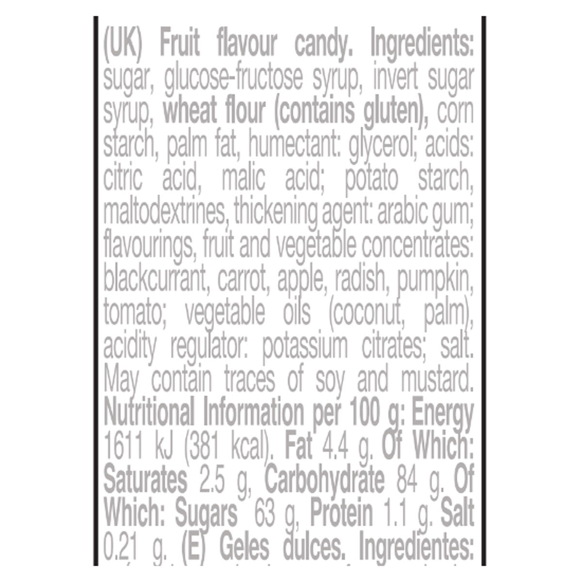 Nutritional Information