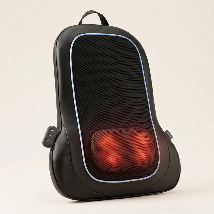 Image of Homedics Shiatsu Back Massage Cushion with heat Image of Homedics Shiatsu Back Massage Cushion with heat