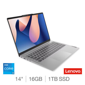 Lenovo IdeaPad Slim 5, Intel Core i5, 16GB RAM, 1TB SSD, 14 Inch OLED Laptop, 83BF0049UK