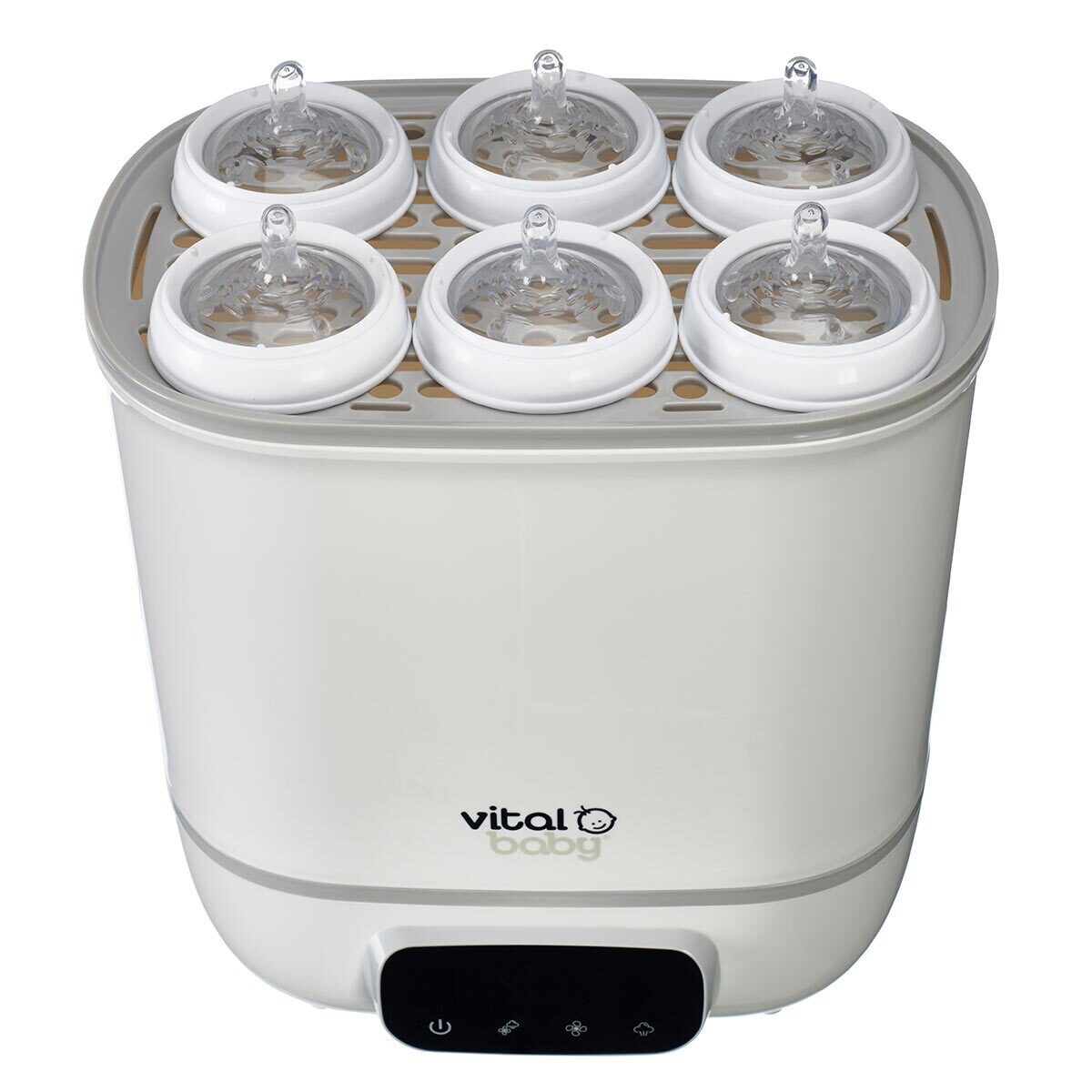 Vital Baby Nurture Pro Steam Steriliser and Dryer with 2 x 150ml Bottles