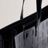 Ted Baker Allicon Tote in Glossy Black