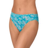 Room Service Ladies Printed Brief 5 Pack in Grey Coral