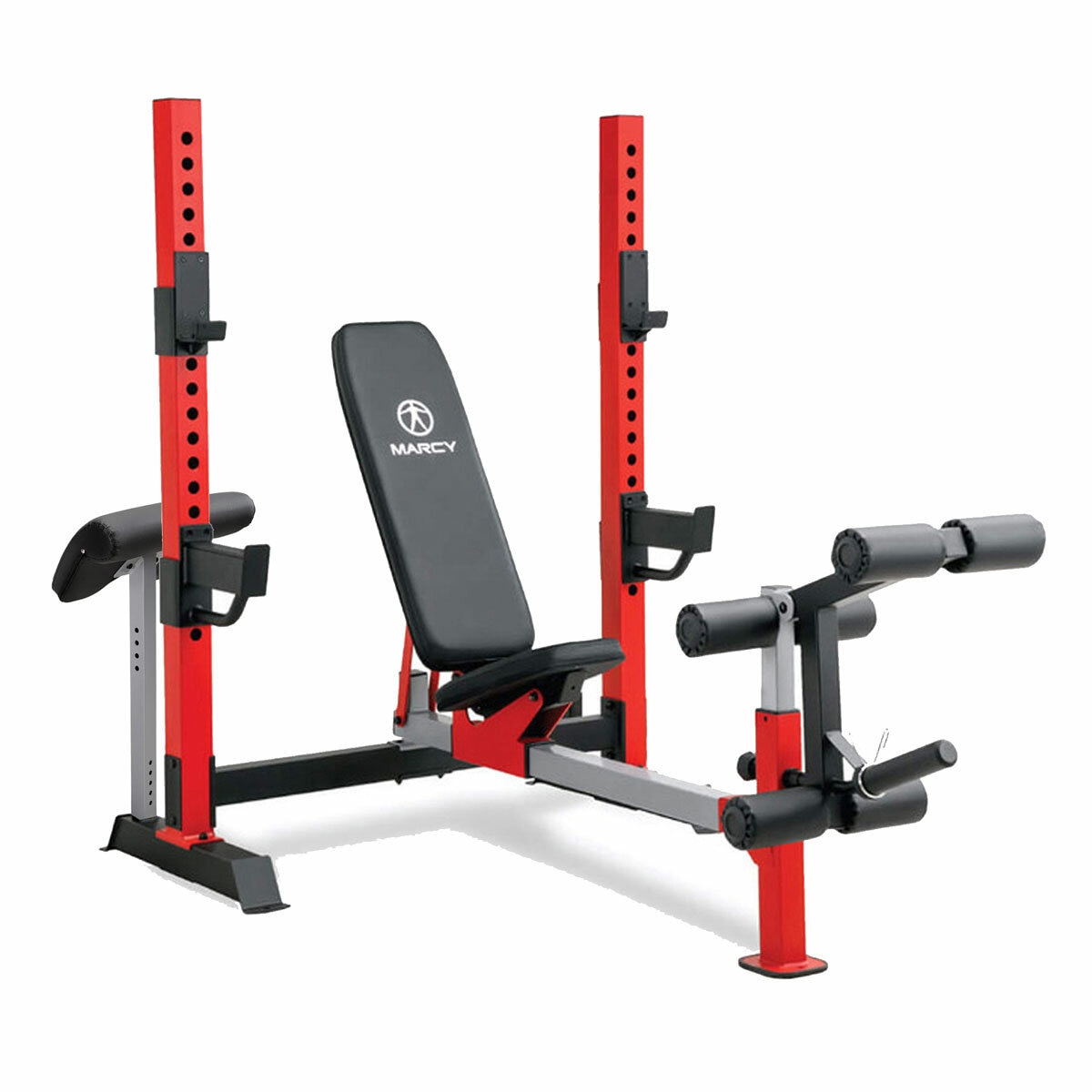 Marcy MWB-7096KT Olympic Weight Bench with Accessories