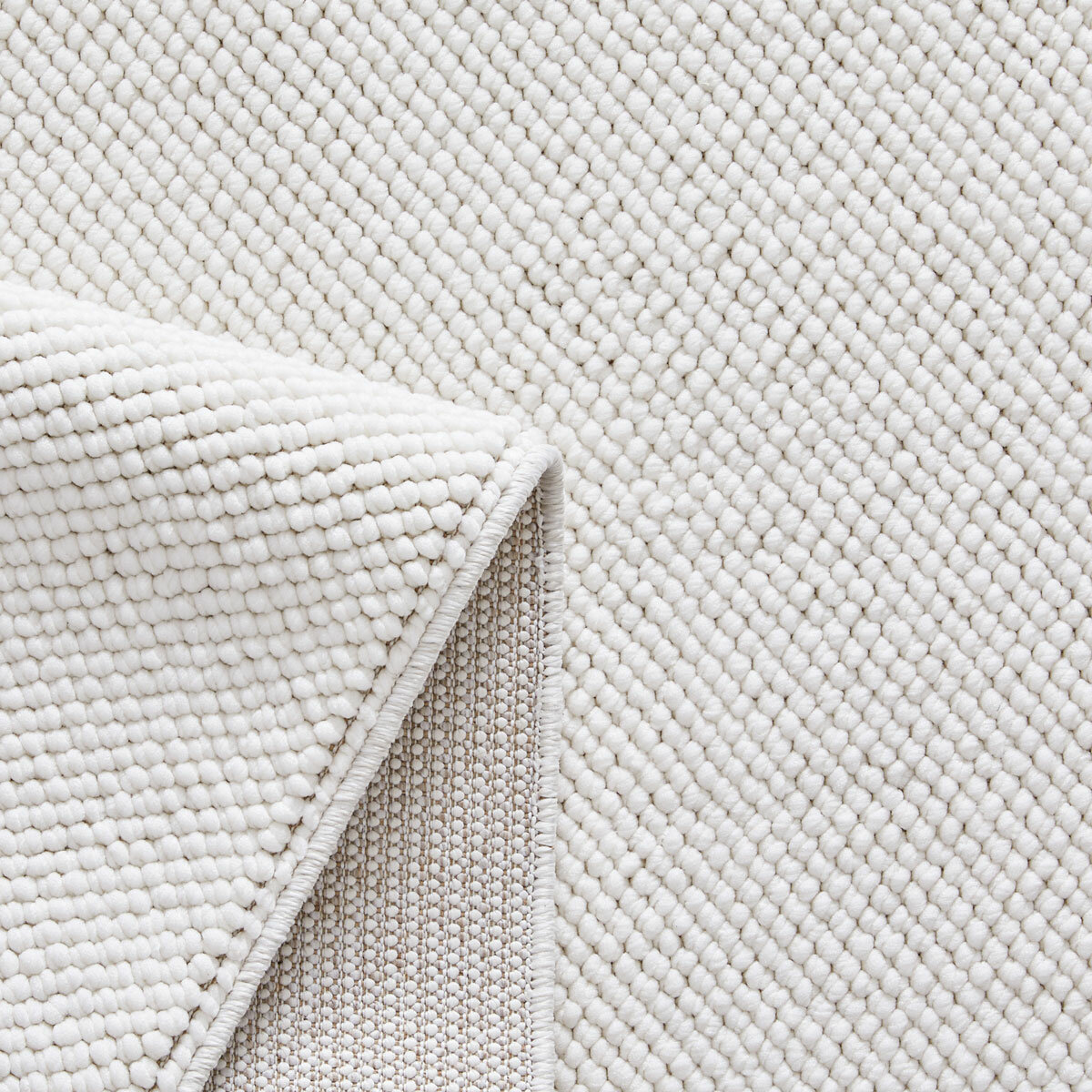 Close up of runner woven texture