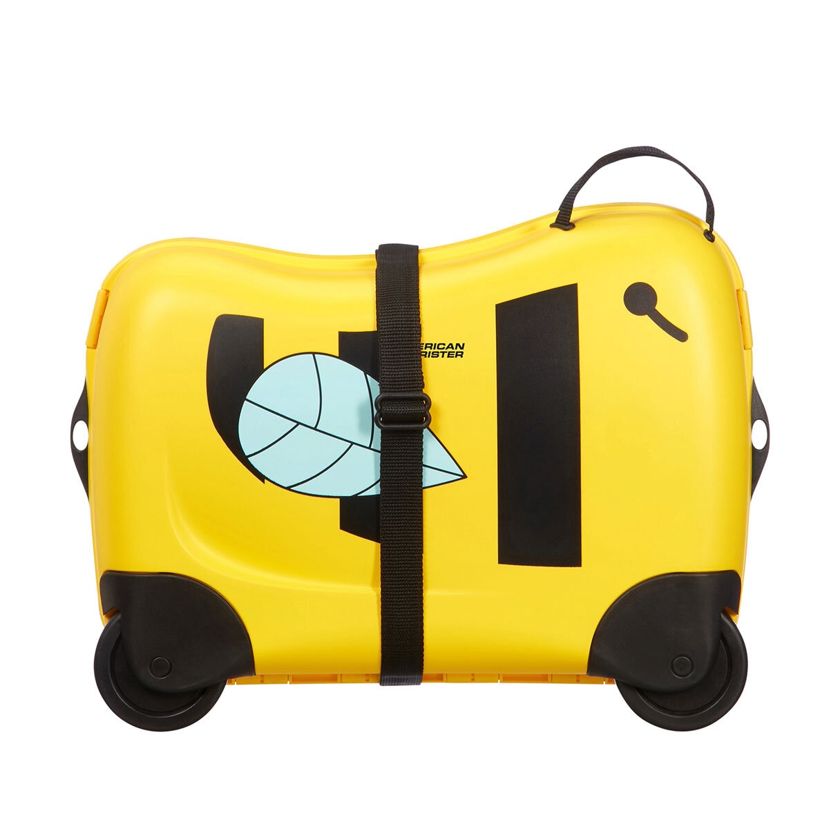 American Tourister Funrider Ride On Hardside Case in Bee Design (3-6 Years)