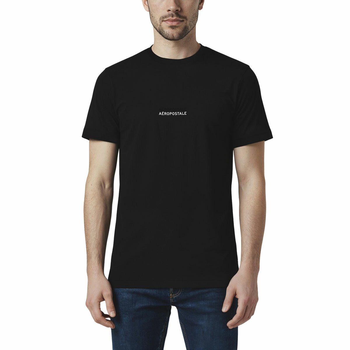 Aeropostale Men's T-Shirt in Black