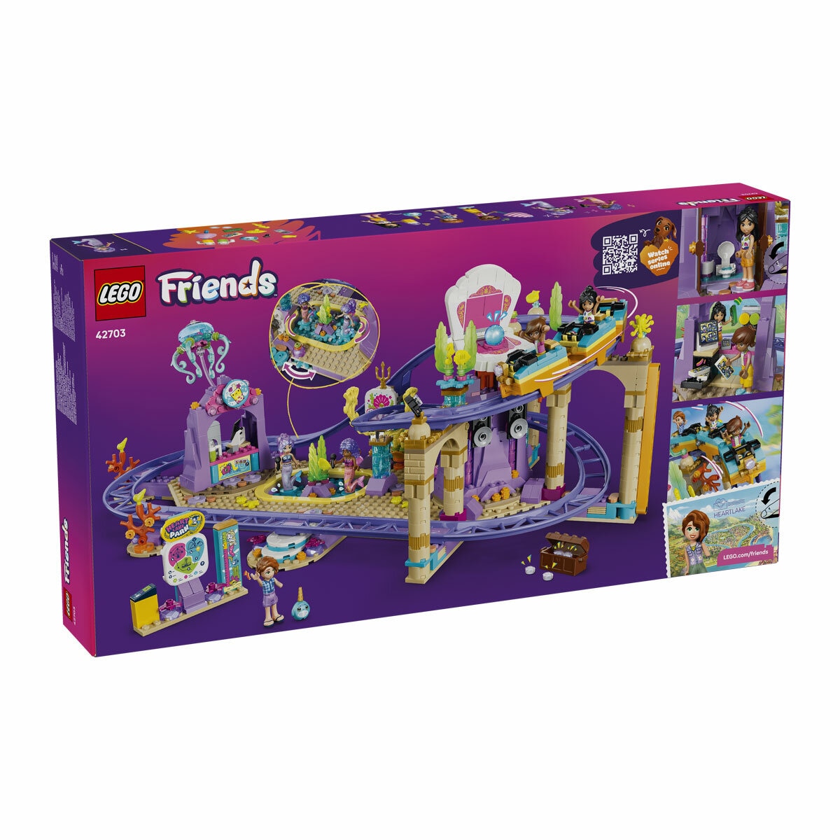 LEGO Friends Mermaid Roller Coaster Ride - Model 42703 (8+ Years) LEGO Friends Mermaid Roller Coaster Ride - Model 42703 (8+ Years)