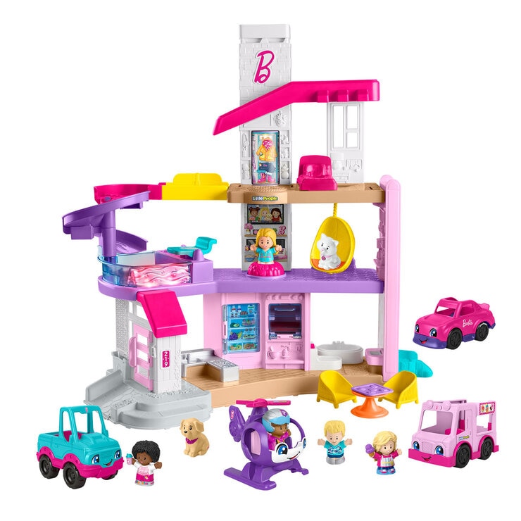 Buy Barbie Dreamhouse Little People Overview Image at Costco.co.uk