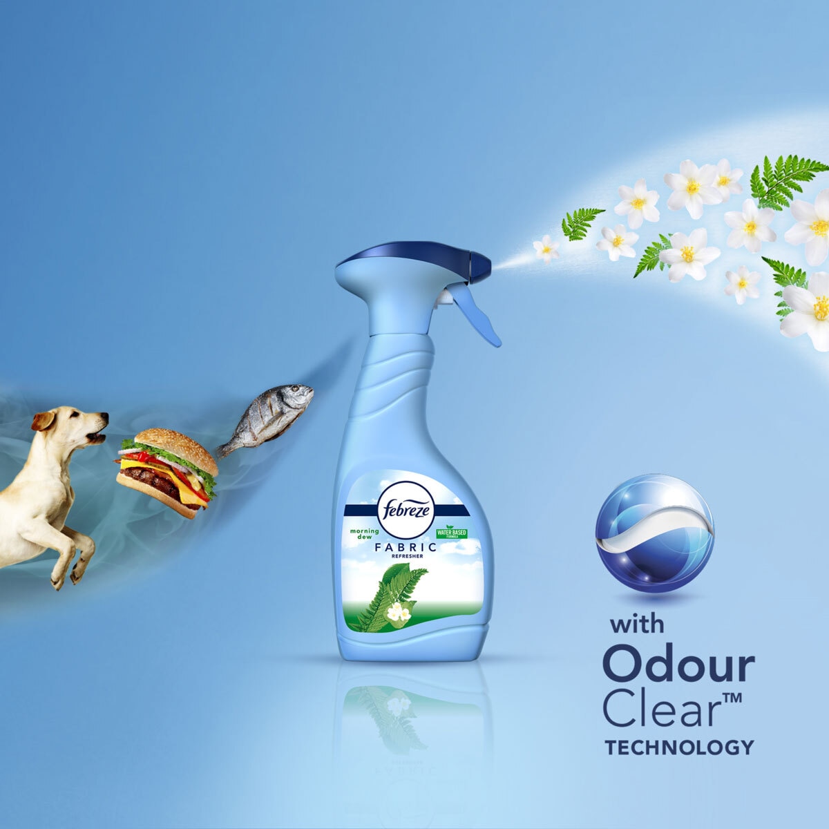 Febreze Unstoppables Fabric Refresher, 2x500ml Costco UK