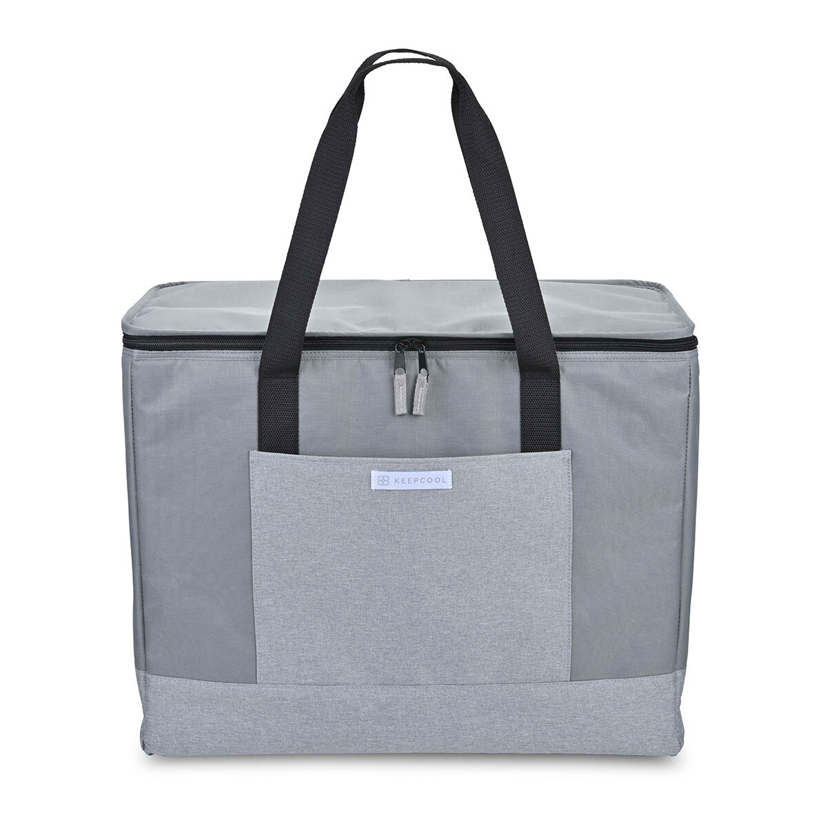 Grey cool bag image straight on